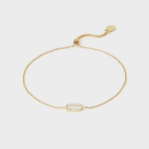 Gorjana 18k gold plated parker bracelet
